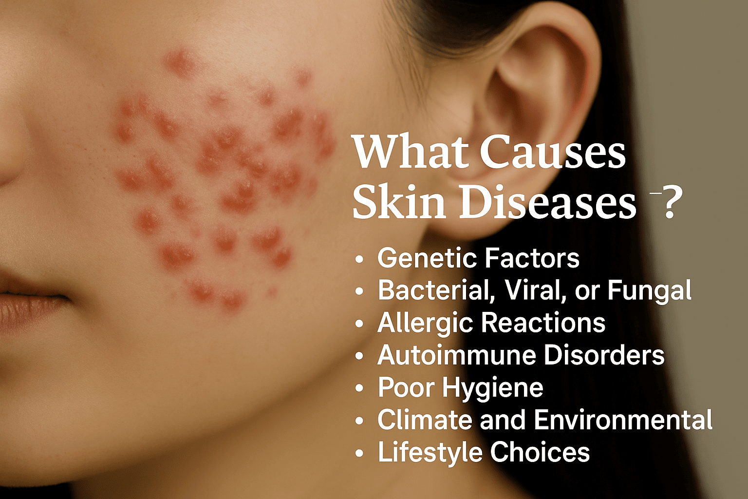 What Causes Skin Diseases?