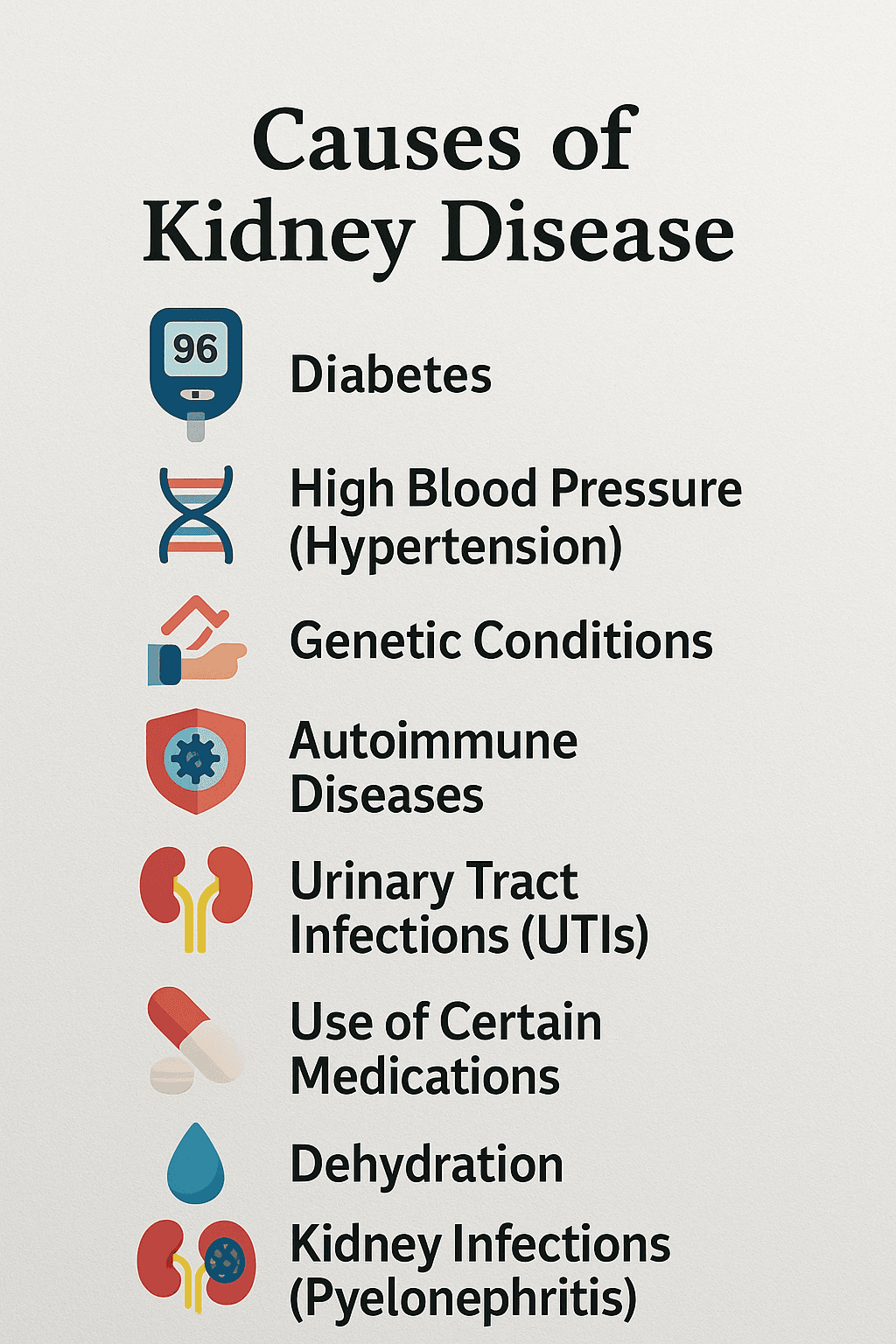 Causes of Kidney Disease