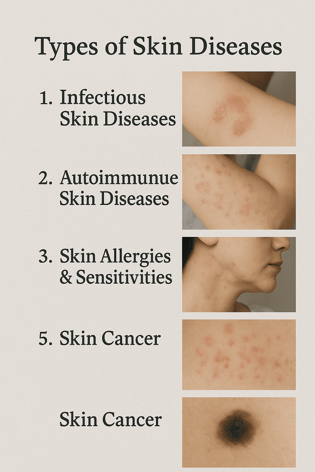 Types of Skin Diseases